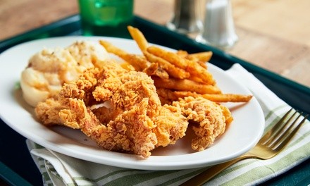 Food and Drink at Krispy Krunchy Jay Patel (Up to 26% Off). Three Options Available.