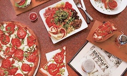 Pizza and Italian Classics for Takeout & Dine-In at Napolitano's Brooklyn Pizza (Up to 16% Off). Two Options.