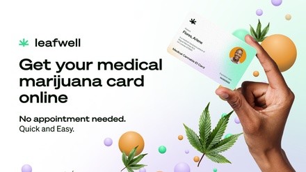 $99 for Rhode Island Medical Marijuana Card with Leafwell ($149 Value) 