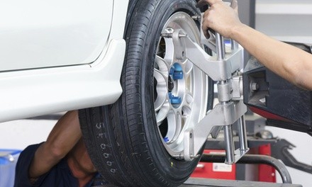 Up to 40% Off on Wheel Alignment / Balancing at VC LIVERY SERVICE