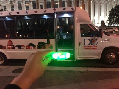 3.5-Hour Magic LED Guided Night Tour for One, Two, or Four at DC Nation Tours (Up to 39% Off)