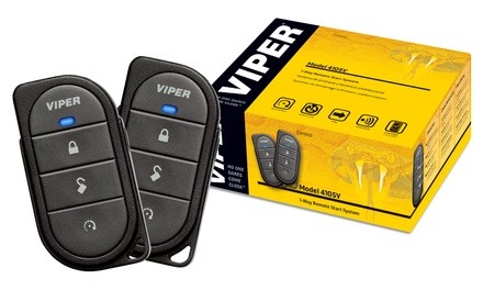 $209 for One-Way Viper 4105V Remote Car Starter with Installation at Custom Sounds & Tint ($300)