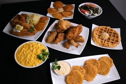 Food and Drink at Maxine's Chicken & Waffles (Up to 25% Off). Two Options Available.