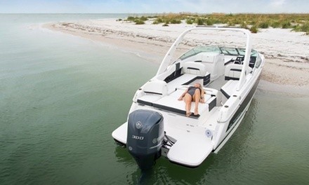 Up to 72% Off on Yacht Rental at Miami Beach Tourz