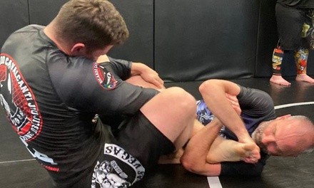 1 Month of Unlimited Brazilian Jiu-Jitsu Classes for 1 or 2 Adults at Ricardo Cavalcanti Academy (Up to 50% Off)
