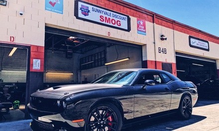 $32 for One Smog Check for One Vehicle at Sunnyvale Discount Smog ($60 Value) 