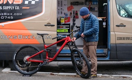 Up to 55% Off on Bike / Bicycle Repair at Sessions bicycle repair and supply