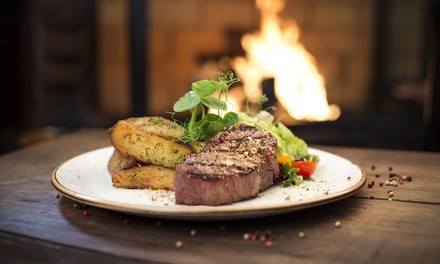 Food and Drink at Woodbury's Steakhouse (Up to 50% Off). Two Options Available.