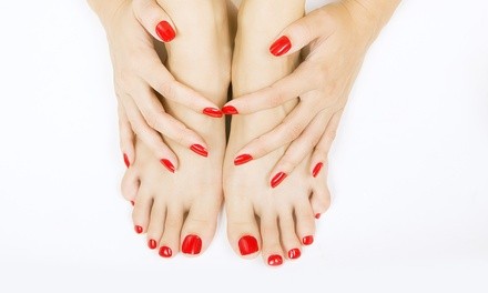 Manicure and Pedicure Services at Tutto by Jill Nelson (Up to 32% Off). 21 Options Available.