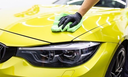 Scratch Removal, Headlight Restoration, Black-Out Trim, or Ceramic Coating at Go Green Auto Spa (Up to 44% Off)