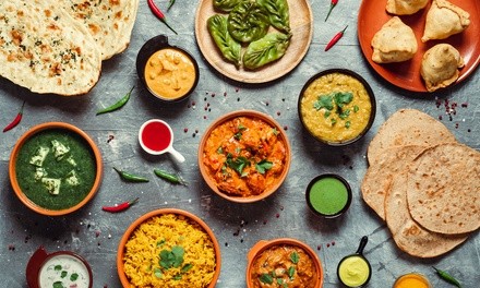 Food and Beverages for Dine-In or Takeout at Paradise Indian Restaurant and Sweets (Up to30% Off)