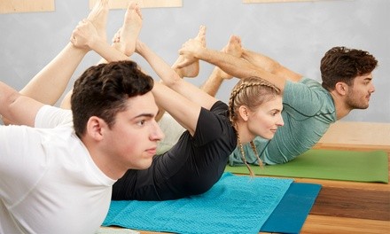 10-Class Yoga Pass or One-Month Unlimited Yoga at Root to Crown Yoga (Up to 67% Off)