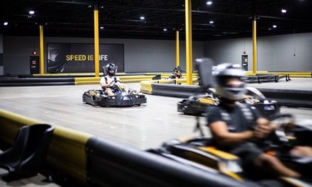 $59.97 for Go-Kart Races at Amp Up Action Park ($79.96 Value)