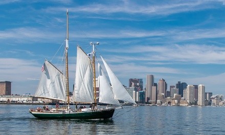 Boston Harbor Tall Ships Sunset or Day Sail for One or Two from Liberty Fleet of Tall Ships  (Up to 36% Off) 