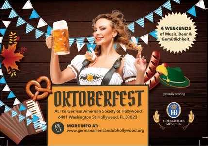 Halfway to Oktoberfest Festival on Saturday, April 9