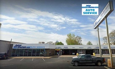 Semi-Synthetic or Synthetic Oil Change for One Car at John Nolan Auto Service (Up to 59% Off)