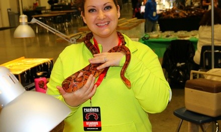 Pacific Northwest Reptile and Exotic Animal Show on Sunday, April 24