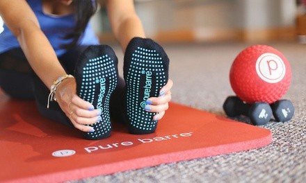 10 Barre Classes or Unlimited Classes for One Month at Pure Barre (Up to 75% Off)