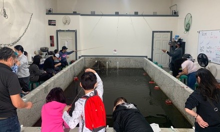 One-Hour Shrimp-Fishing Session for One Adult and/or One Child at Ebi Ebi Shrimp Fishing (Up to 30% Off)