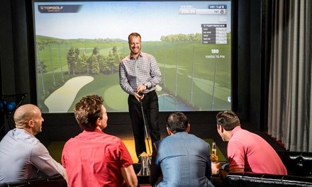 Topgolf Swing Suite Rental for up to Eight People at TCK (Up to 45% Off). Four Options Available.