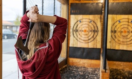 One-Hour Axe-Throwing Session for Four, Six, or Eight at The Smashing Hatchet (Up to 25% Off)