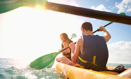 Two-Hour Kayak Rental for One, Two, or Four at Good Vibe Tribe Adventures (Up to 33% Off)
