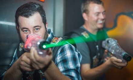 Two Rounds of Laser Tag and $10 Arcade Game Card for Four or Six at The Summit (Up to 57% Off)