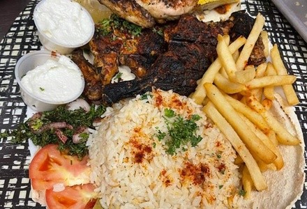 Food and Beverages for Takeout or Dine-In at Janna Grill & Social Club (Up to 40% Off). Three Options Available.