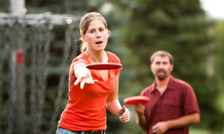 18-Hole Round of Golf or 18-Basket Round of Disk Golf Including Cart at Lake Travis Golf Course (Up to 25% Off)