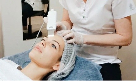 Ultrasonic Cleansing Facial or Anti-Aging Facial with Face Ultrasonic Cavitation at Elite Spa (Up to 44% Off)