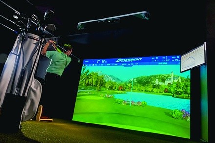 $17.50 For 1 Hour Of Simulator Golf For Up To 4 People (Reg. $35)