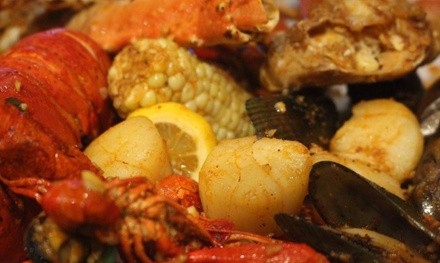 Food and Drink at My Crab House (Up to 35% Off). Three Options Available.