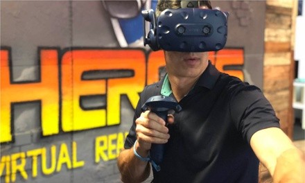 Virtual Reality Experience at HEROES Virtual Reality Adventures (Up to 50% Off). Two Options Available.