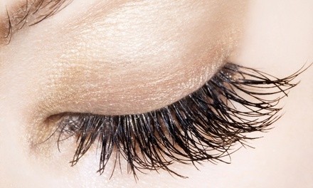 Full Set of Eyelash Extensions with an Optional Fill at Lola's Lashes (Up to 41% Off). Three Options Available.