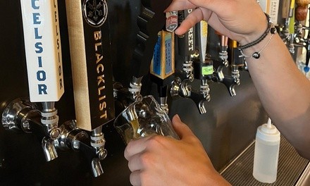 Pint or a Crowler of Beer with a Souvenir at Wooden Ship Brewing Company (Up to 28% Off)