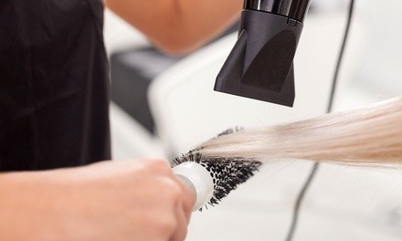 One Wash and Blowout for Up to Shoulder-Lenght to Longer Hair at Locks by Logan (Up to 37% Off)