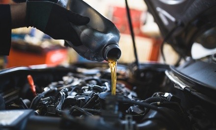 Semi-Synthetic or Synthetic Oil Change with 20-Point Inspection at A & S Auto Clinic (Up to 52% Off)