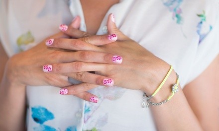 Shellac Manicure or Basic Pedicure at Nail Artistry by Michelle (Up to 31% Off). Four Options Available.