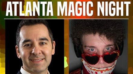 Atlanta Magic Night! with Eric Schuster + Jamey Evans - Saturday, May 14, 2022 / 8:00pm