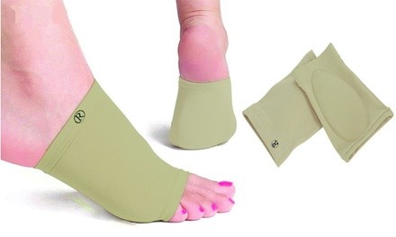 Gel-Infused Flat Feet Arch-Support and Pain Relief Foot Sleeve (1-Pair)