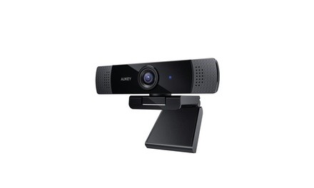 AUKEY PC-LM1E 1080P Webcam w/ Dual Noise Reduction Stereo Microphone