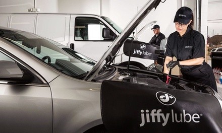 Oil Change with Mighty VS7 Engine Treatment at Jiffy Lube (Up to 49% Off). Three Options Available.