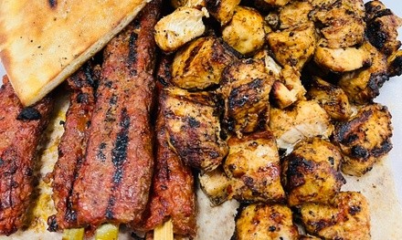 Hot Food with Drink at Ammon Mediterranean Market (Up to 33% Off). Two Options Available.