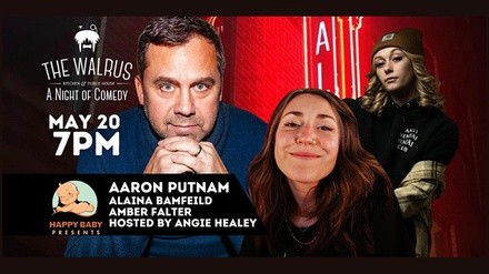 A Night of Comedy with Aaron Putnam and Guests - Friday, May 20, 2022 / 7:00pm