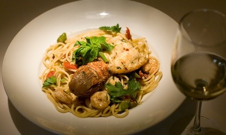 Upscale Italian Food for Dinner at Vincenzo's Italian Restaurant (42% Off). Two Options Available.