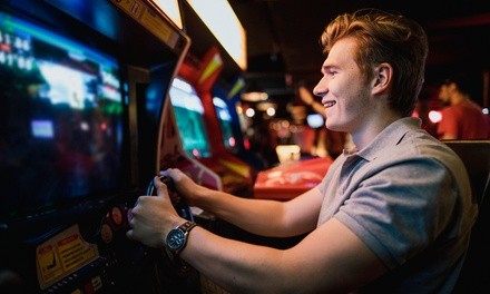 Wristband For One Person with Unlimited Play at Nostalgia Lounge Arcade Bar (20% Off)