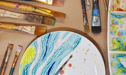 Up to 28% Off on Pottery Painting Course at Create Studios