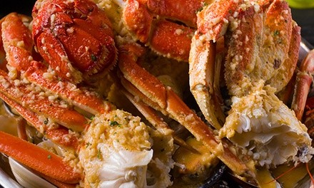 Food and Drink for Dine-In at  Crab Du Jour Kendall(Up to 35% Off). Two Options Available.