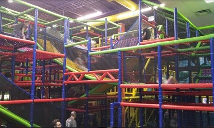 Slide & Climb, Family Adventure, or Birthday Package, or 5 Play Maze Passes at The Play Station (Up to 29% Off)