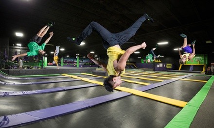 Jump Pass at Get Air Trampoline Park (Up to 32% Off). Four Options Available.